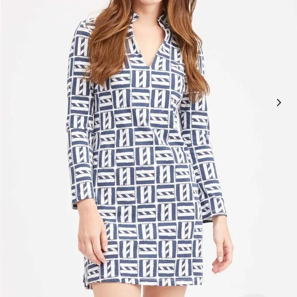 Mahi Gold Dresses | Mahi Gold Dress | Color: Blue/White | Size: S | Hhudash40's Closet
